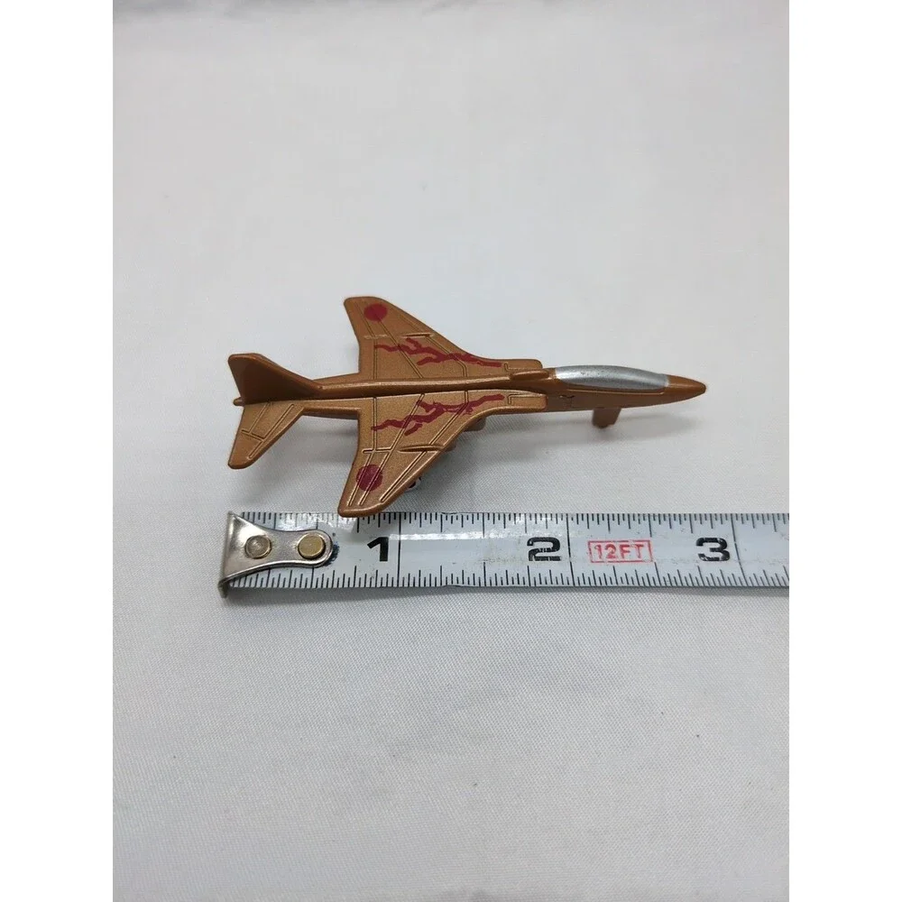 Vintage Green Military Fighter Jet Toy 3